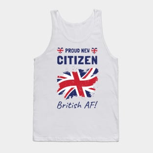 Proud New British Citizen. Citizenship Ceremony. Tank Top